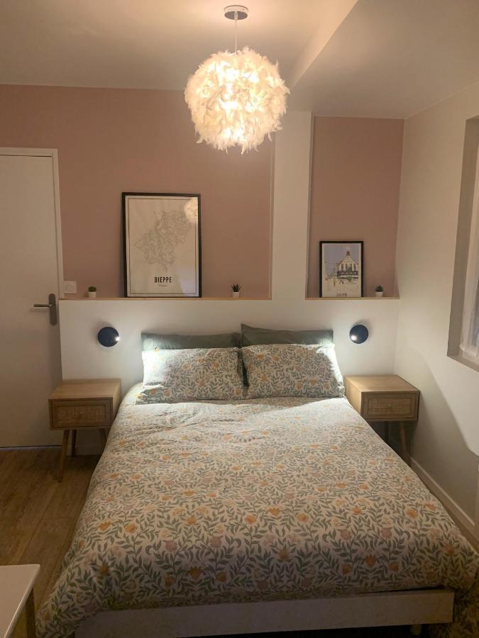 La Cabine Menage Et Linge Inclus Диеп Екстериор снимка